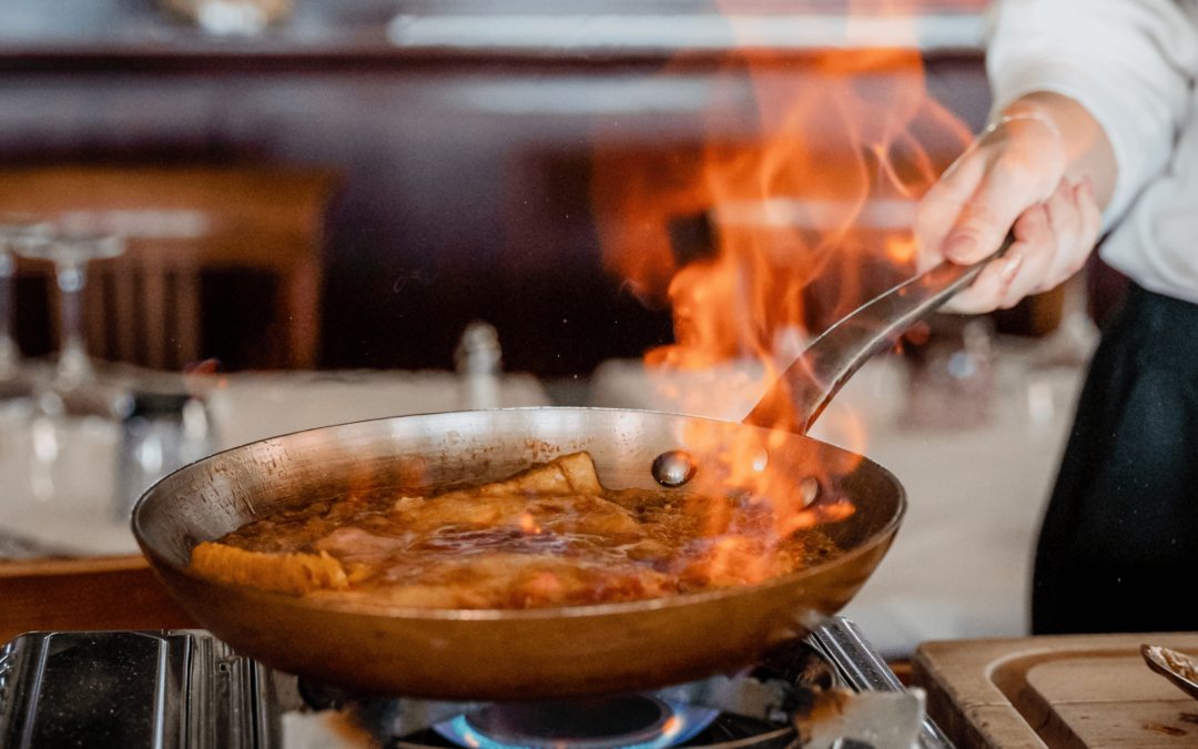 La crêpe Suzette, la spécialité du restaurant Le Siècle