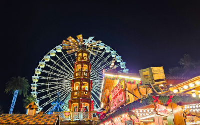 Illuminations, Christmas village… Nice, time to celebrate!