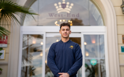 Portrait : Medhi Luini, économe à l’Hôtel West End