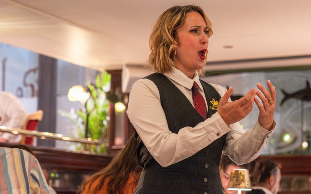 Enjoy a unique opera evening at restaurant Le Siècle